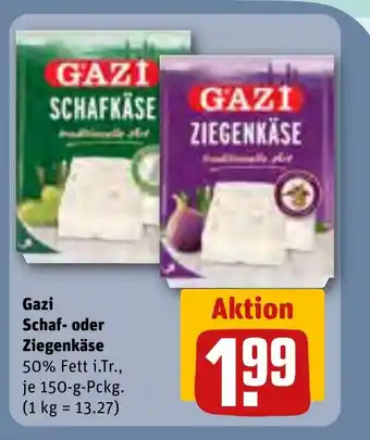 REWE DE Gazi Schaf- oder Ziegenkäse tilbud