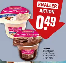 REWE DE Ehrmann Grand Dessert tilbud