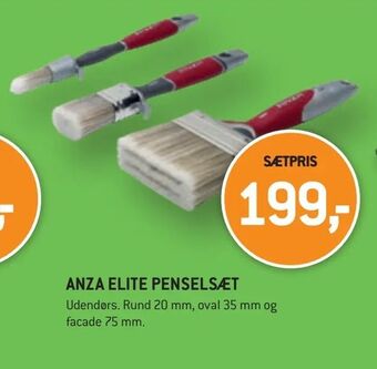 XL-BYG Anza elite penselsæt tilbud
