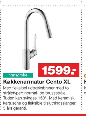 Bauhaus Køkkenarmatur Cento XL tilbud