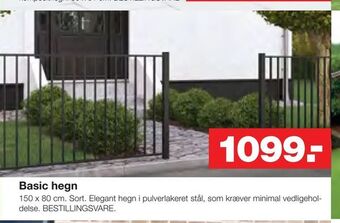 Bauhaus Basic hegn tilbud