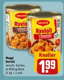 REWE DE Maggi Ravioli tilbud