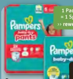 REWE DE Pampers Baby Dry Pants Single Pack tilbud