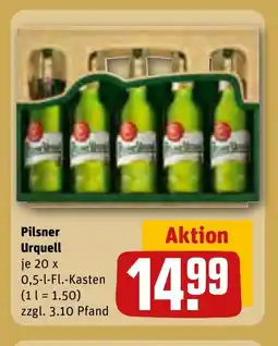 REWE DE Pilsner Urquell tilbud