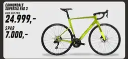 Børkop Cykler Cannondale SuperSix Evo 3, DKK 24999 tilbud