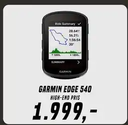 Børkop Cykler Garmin Edge 540, DKK 1999 tilbud