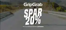 Børkop Cykler SPAR 20% PÅ ALLE PRODUKTER FRA GRIPGRAB tilbud