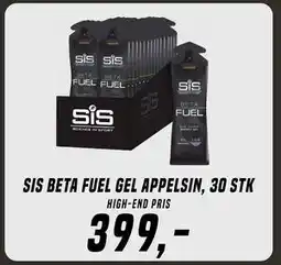 Børkop Cykler Sis Beta Fuel Gel appelsin, 30 stk., DKK 399 tilbud