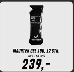 Børkop Cykler Maurten Gel 100, 12 stk, DKK 239 tilbud