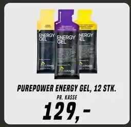 Børkop Cykler PurePower Energy Gel, 12 stk., DKK 129 tilbud
