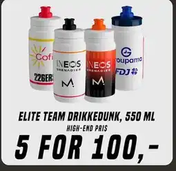Børkop Cykler Elite Team drikkedunk, 550 ml, DKK 100 tilbud