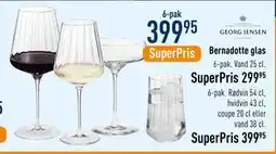 Imerco Bernadotte glas, DKK 399.95 tilbud