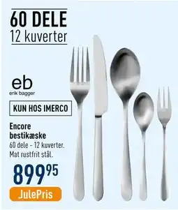 Imerco Encore bestikæske, DKK 899.95 tilbud