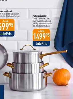 Imerco Padova grydesæt, DKK 1499.95 tilbud