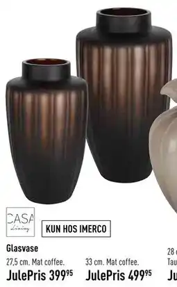 Imerco Glasvase tilbud