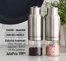 Imerco Elektrisk kværnsæt, DKK 199.95 tilbud