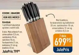 Imerco Knivblok tilbud