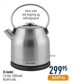Imerco El-kedel, DKK 299.95 tilbud