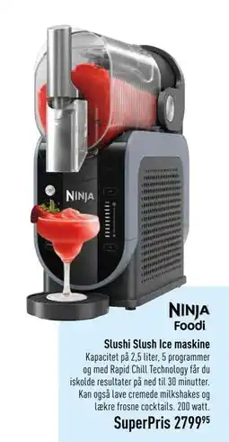 Imerco Slushi Slush Ice maskine., DKK 2799.95 tilbud