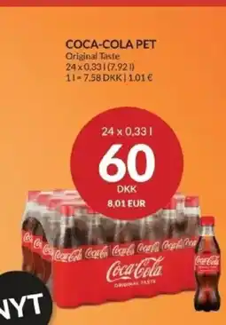 Nielsen's Discount Coca-cola pet original taste tilbud
