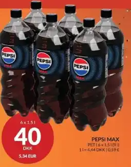 Nielsen's Discount Pepsi max pet tilbud