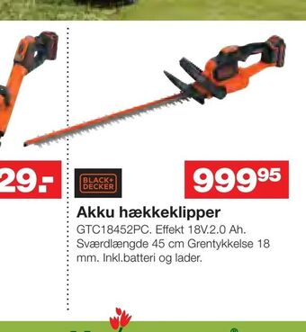 Bauhaus Akku hækkeklipper tilbud