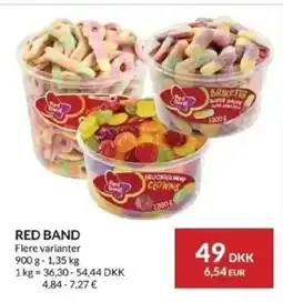 Nielsen's Discount Red band flere varianter tilbud