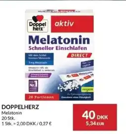 Nielsen's Discount DOPPELHERZ Melatonin tilbud