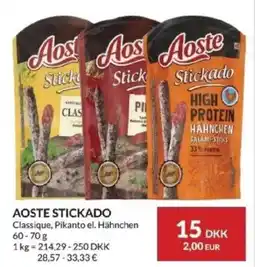 Nielsen's Discount Aoste stickado tilbud