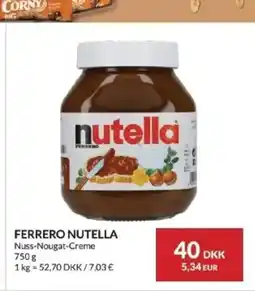 Nielsen's Discount Ferrero nutella tilbud