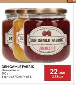 Nielsen's Discount Den gamle fabrik flere varianter tilbud