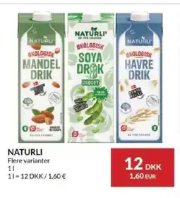 Nielsen's Discount Naturli flere varianter tilbud