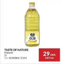 Nielsen's Discount Taste of nature Frittieröl tilbud