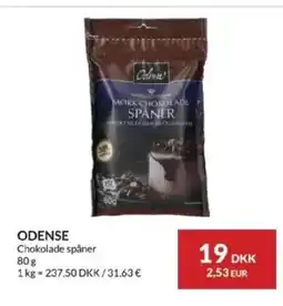 Nielsen's Discount Odense chokolade spåner tilbud