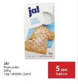 Nielsen's Discount Ja! puderzucker tilbud