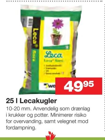 Bauhaus 25 l Lecakugler tilbud