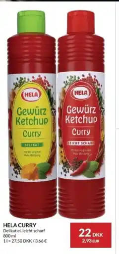 Nielsen's Discount Hela curry tilbud