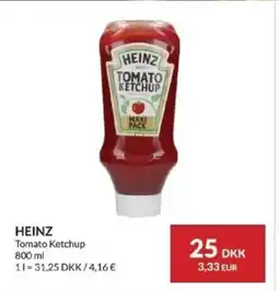 Nielsen's Discount Heinz tomato ketchup tilbud