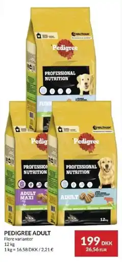 Nielsen's Discount Pedigree adult flere varianter tilbud