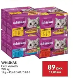 Nielsen's Discount Whiskas flere varianter tilbud
