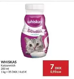 Nielsen's Discount Whiskas katzenmilch tilbud