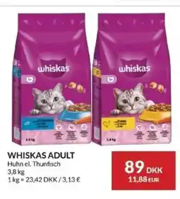 Nielsen's Discount Whiskas adult huhn el. thunfisch tilbud