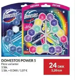 Nielsen's Discount Domestos power 5 flere varianter tilbud