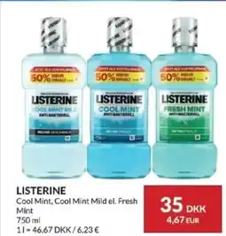 Nielsen's Discount Listerine tilbud