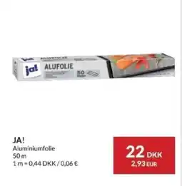 Nielsen's Discount Ja! aluminiumfolie tilbud