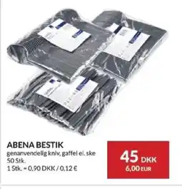 Nielsen's Discount Abena bestik tilbud