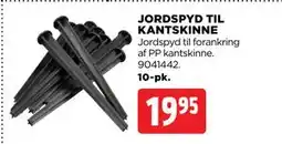 jem & fix JORDSPYD TIL KANTSKINNE, DKK 19.95 tilbud