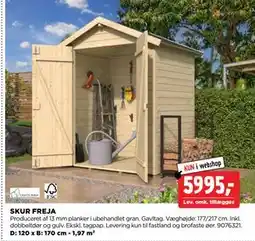 jem & fix SKUR FREJA, DKK 5995 tilbud