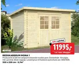 jem & fix REDSKABSRUM MONA 1, DKK 11995 tilbud