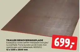 jem & fix TRAILER RENOVERINGSPLADE, DKK 699 tilbud